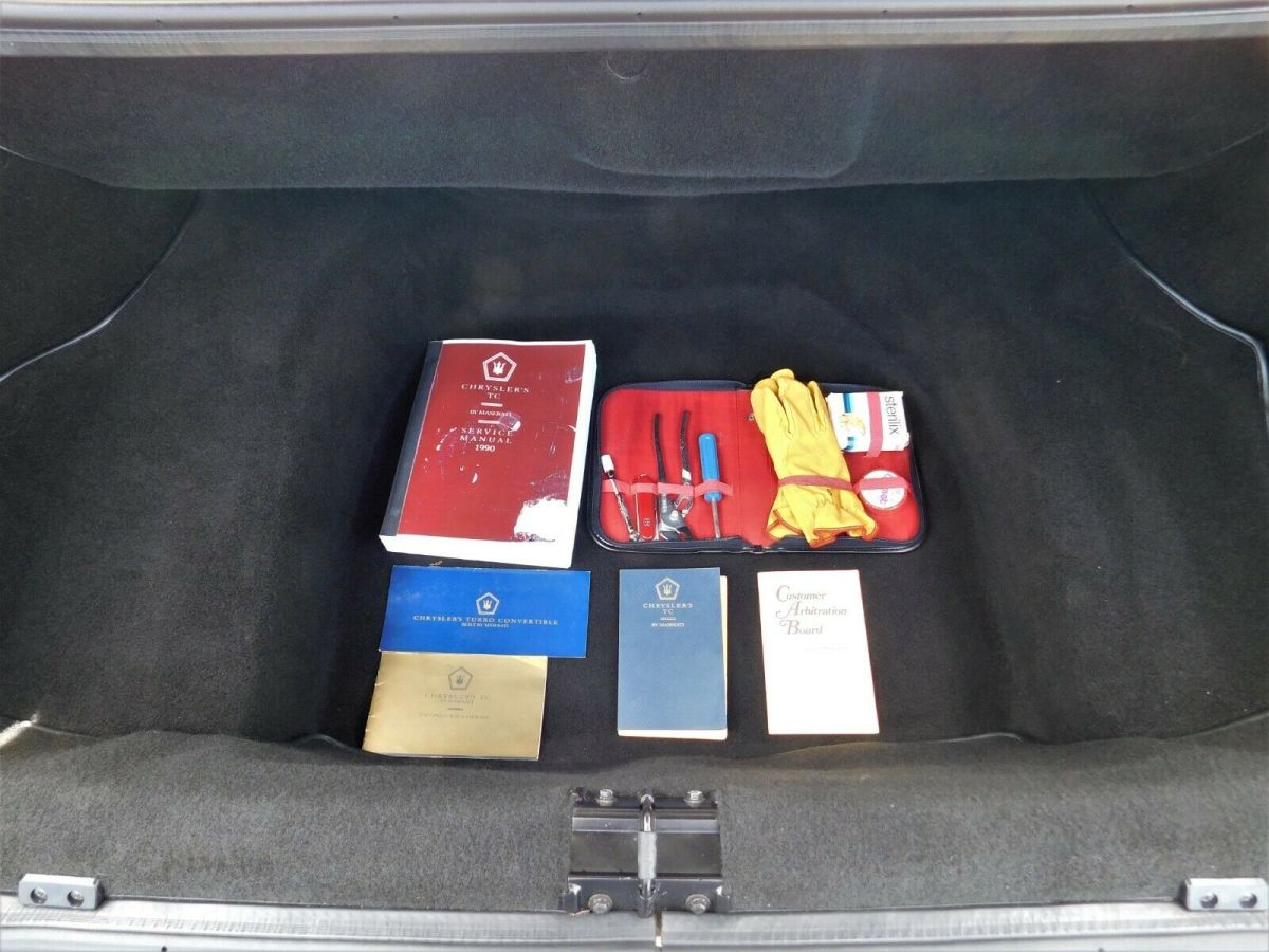 1991 Chrysler TC Maserati Convertible