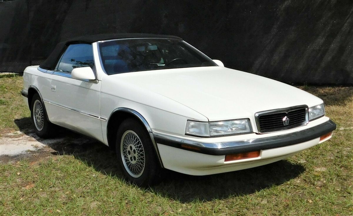 1991 Chrysler TC Maserati Convertible