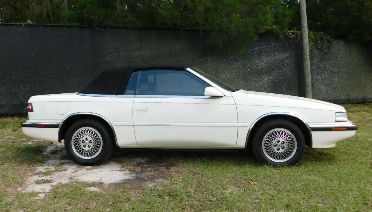 1991 Chrysler TC Maserati Convertible