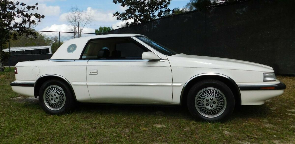 1991 Chrysler TC Maserati Convertible