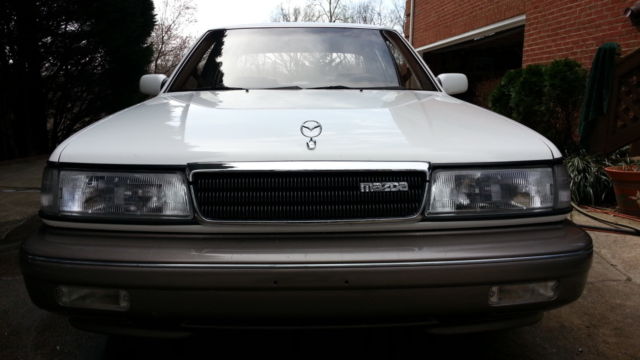 1991 White Mazda 929 Sedan