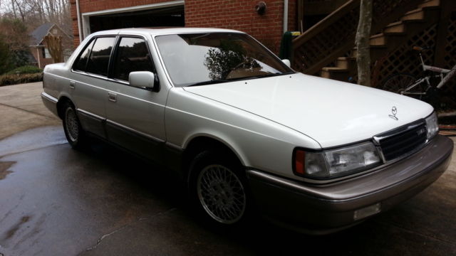 1991 White Mazda 929 Sedan
