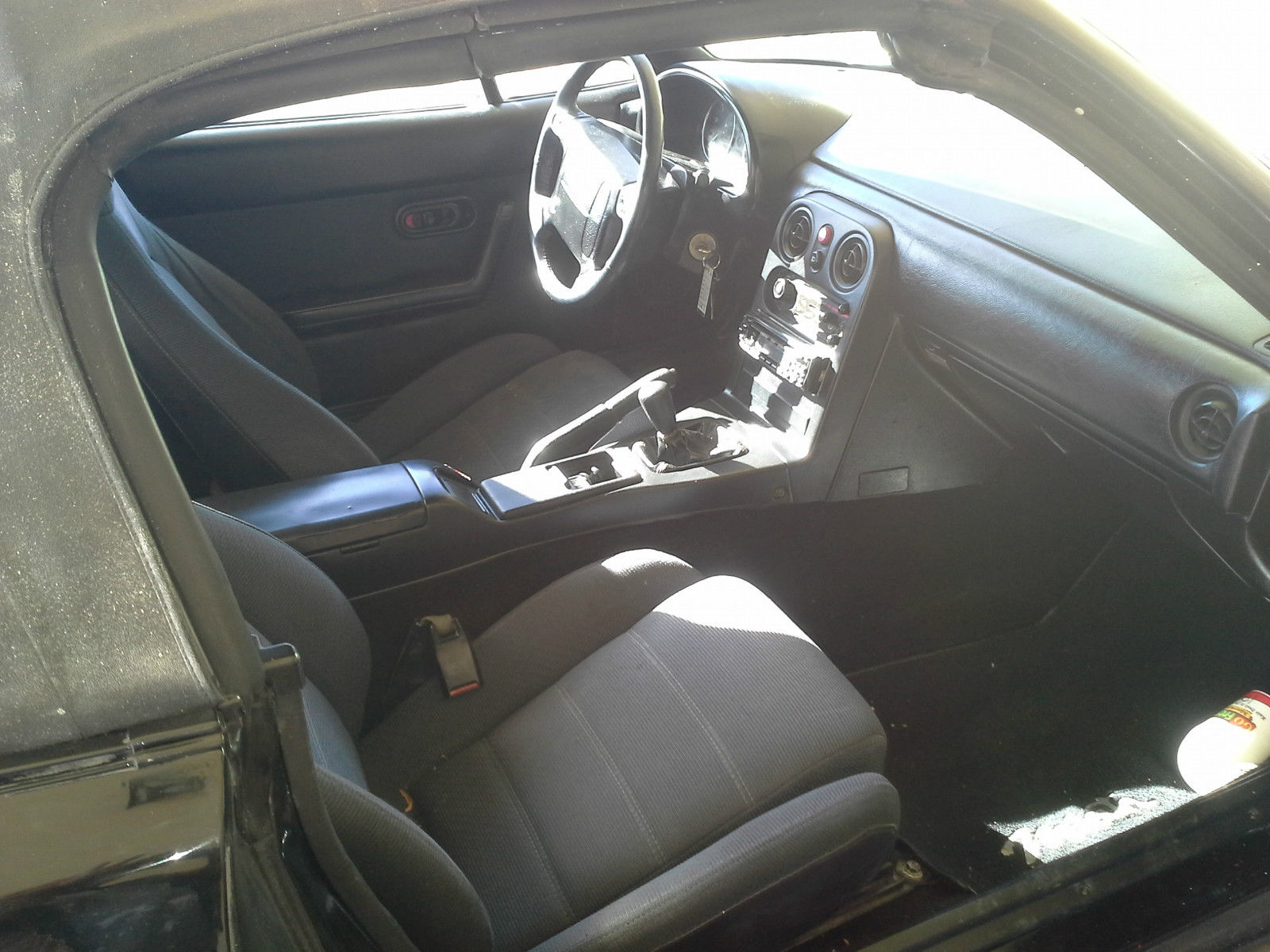 1991 Silver Mazda MX-5 Miata Convertible