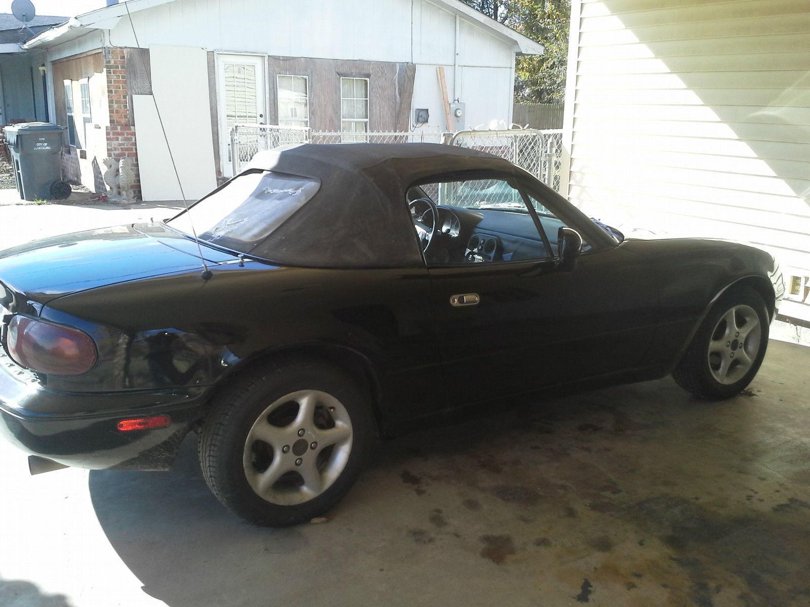 1991 Silver Mazda MX-5 Miata Convertible