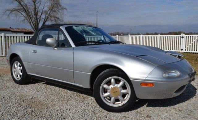 1991 Silver Mazda MX-5 Miata --