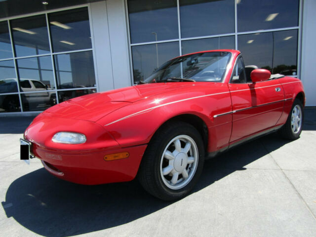 1991 Red Mazda MX-5 Miata Coupe