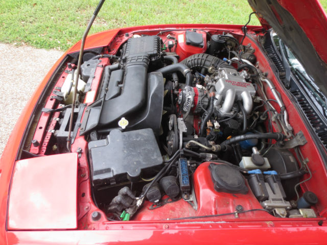 1991 Red Mazda RX-7 Convertible