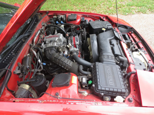 1991 Red Mazda RX-7 Convertible