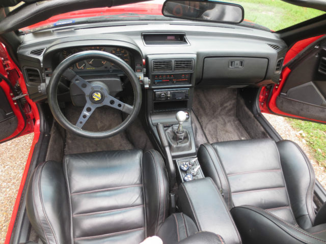 1991 Red Mazda RX-7 Convertible