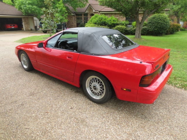 1991 Red Mazda RX-7 Convertible
