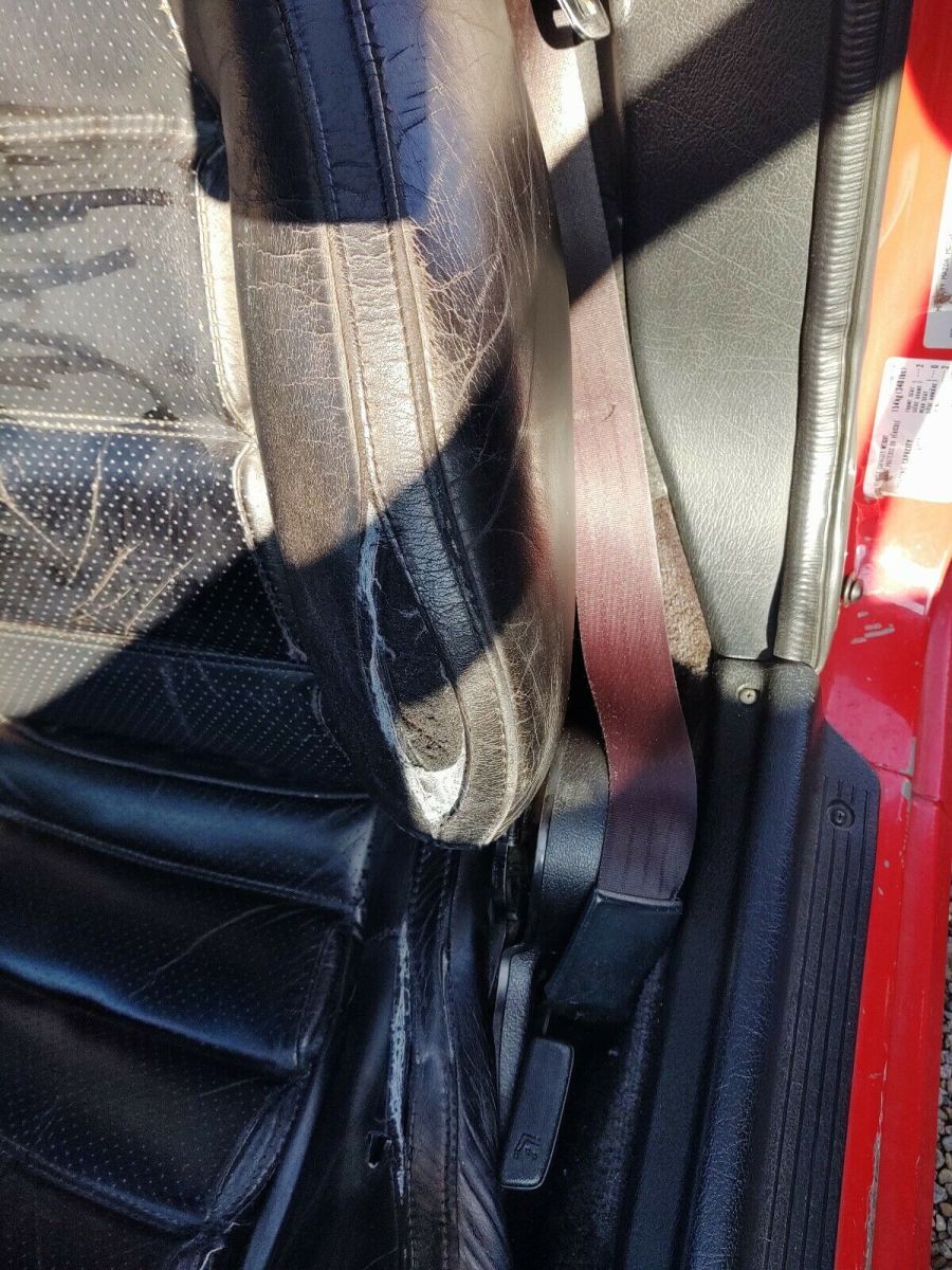 1991 Red Mazda RX-7 Convertible