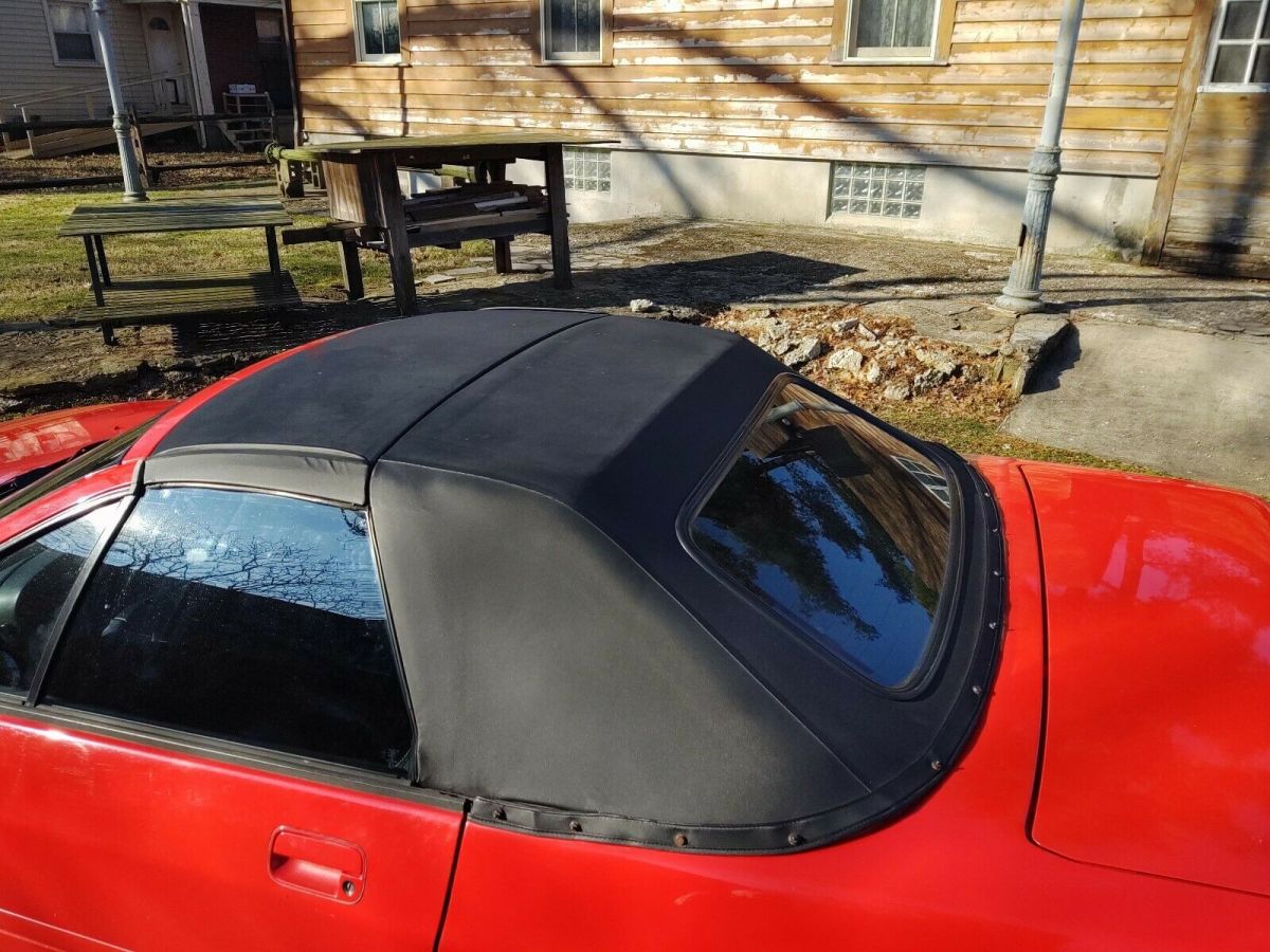 1991 Red Mazda RX-7 Convertible