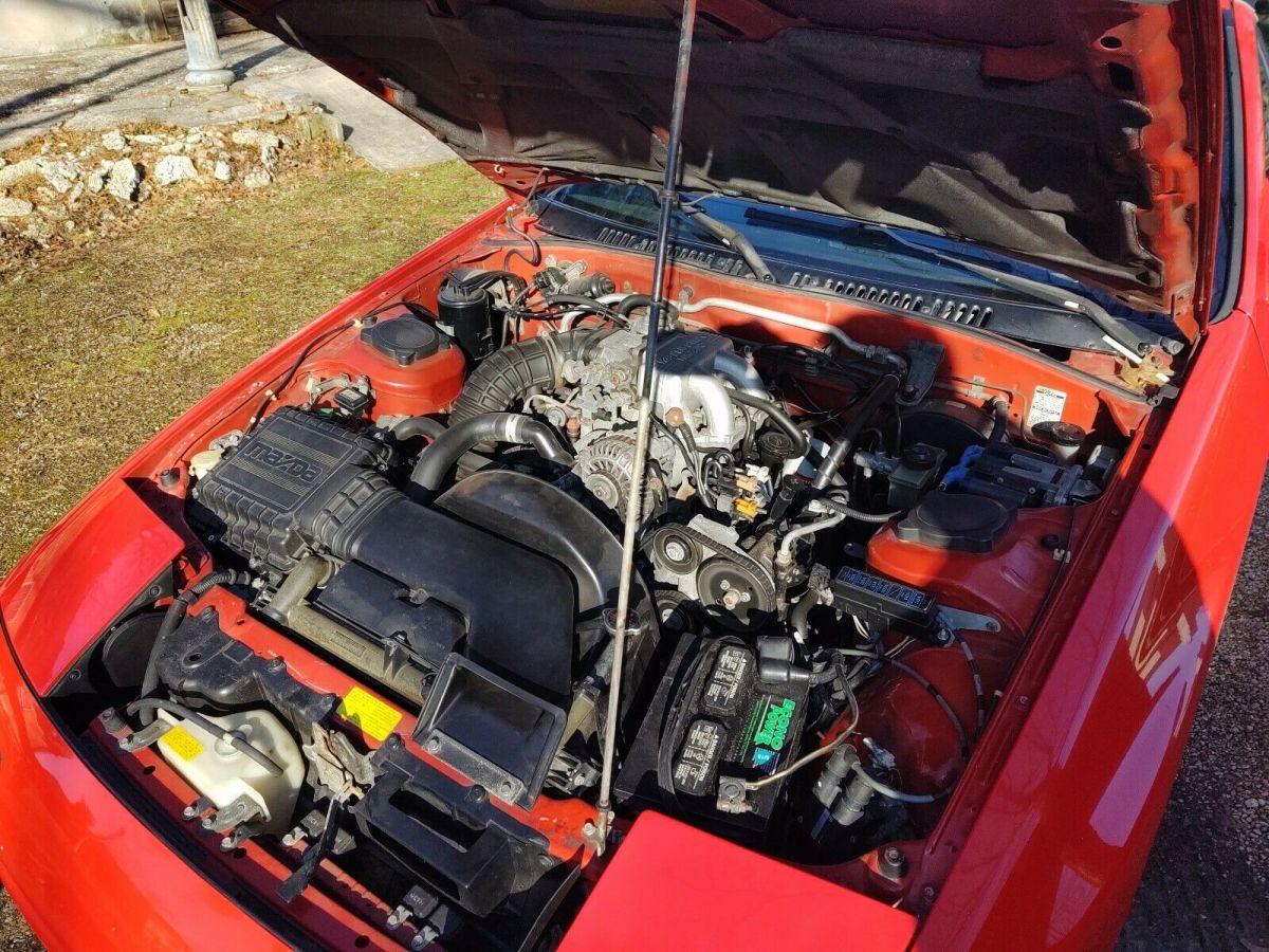 1991 Red Mazda RX-7 Convertible