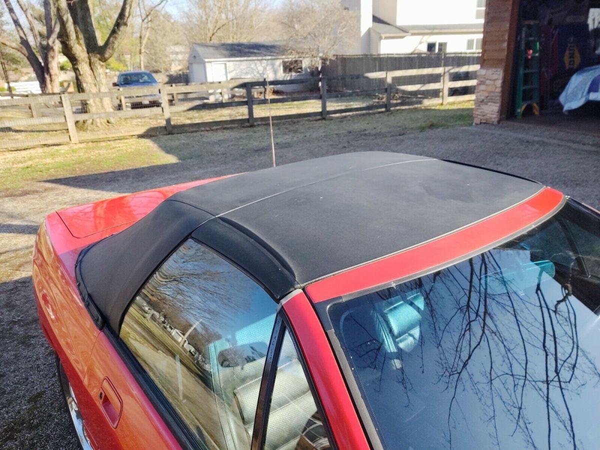1991 Red Mazda RX-7 Convertible