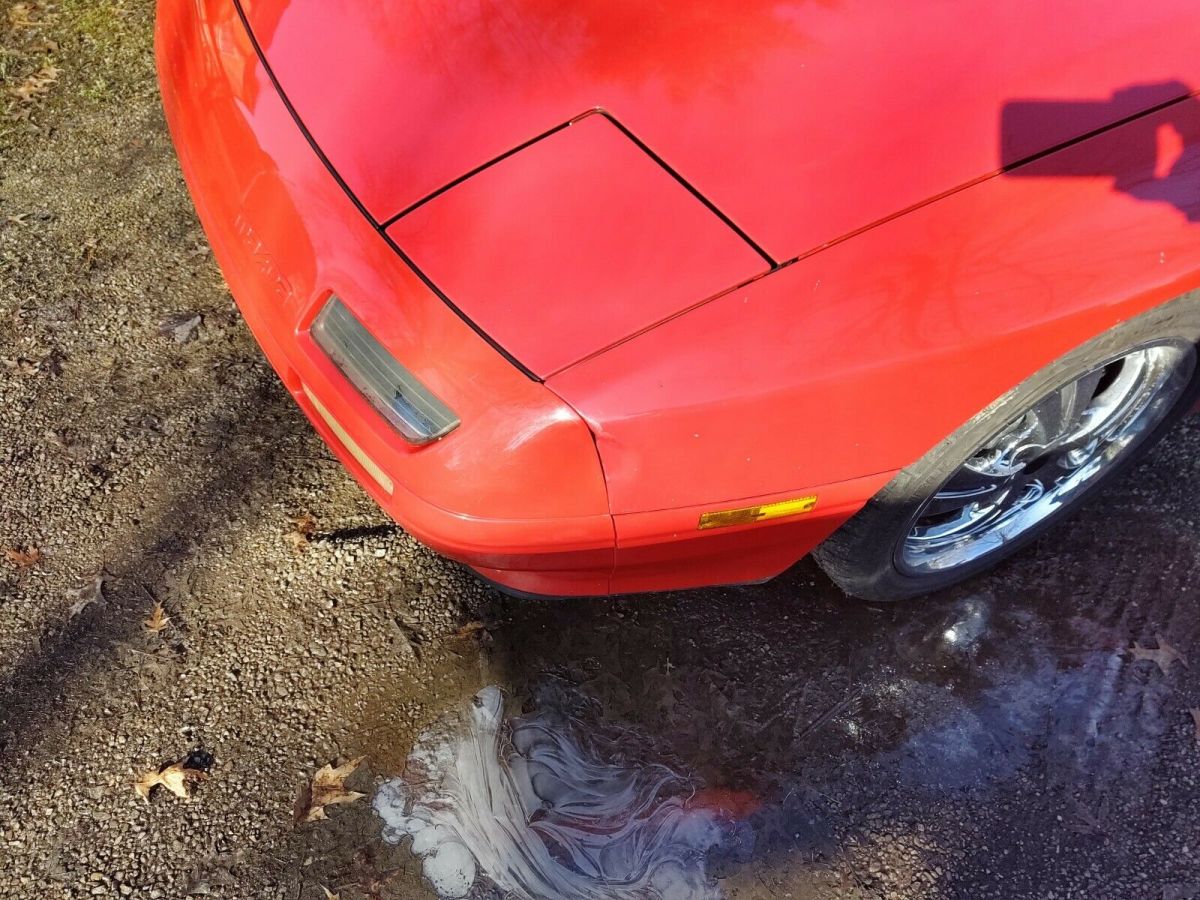 1991 Red Mazda RX-7 Convertible