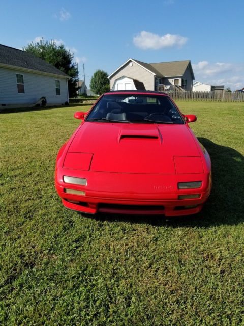 1991 Red Mazda RX-7 Convertible
