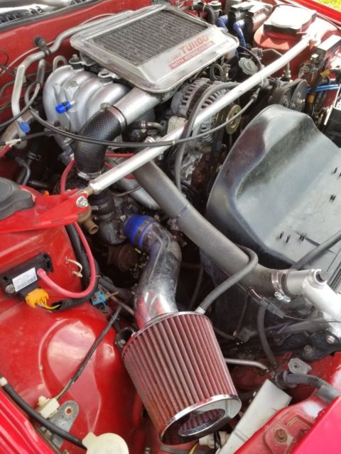 1991 Red Mazda RX-7 Convertible