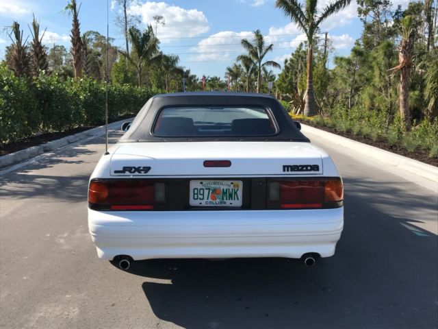 1991 White Mazda RX-7