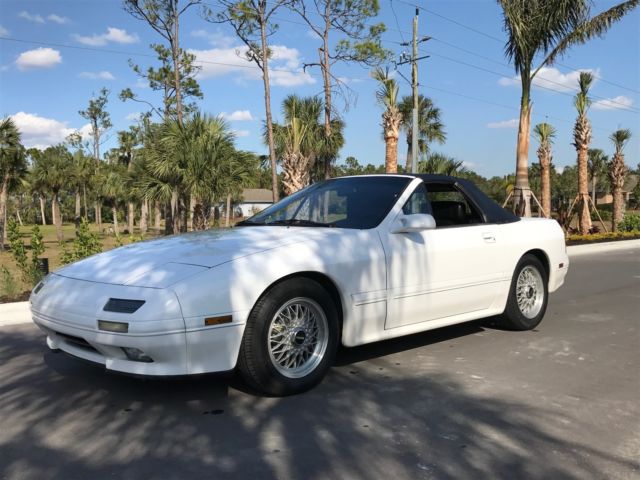 1991 White Mazda RX-7