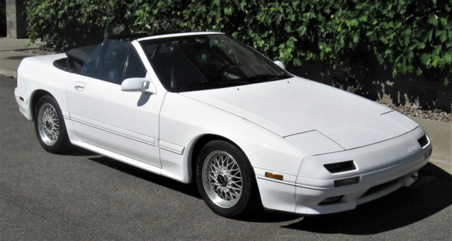 1991 white Mazda RX-7 Convertible