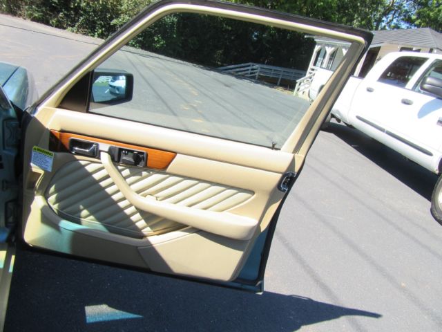 1991 Blue Mercedes-Benz 300-Series Sedan