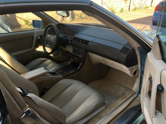 1991 Blue Mercedes-Benz SL-Class