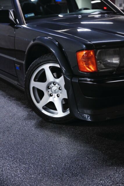 1991 Black Mercedes-Benz 190-Series Sedan