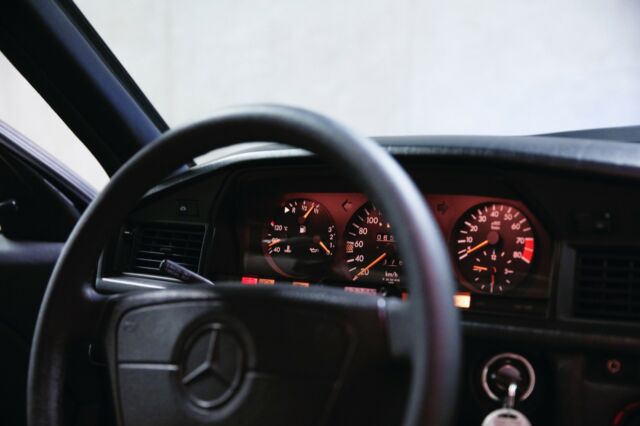 1991 Black Mercedes-Benz 190-Series Sedan