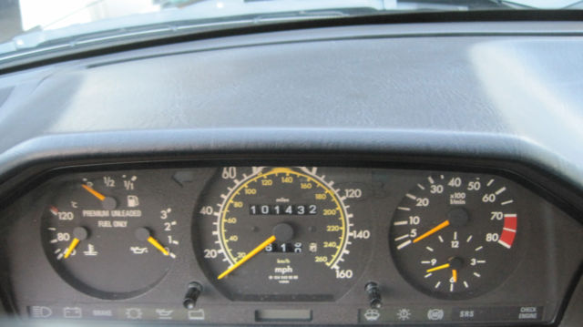 1991 Gray Mercedes-Benz 300-Series Coupe