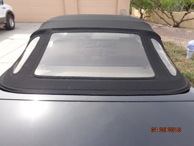 1991 Black Mercedes-Benz SL-Class Convertible