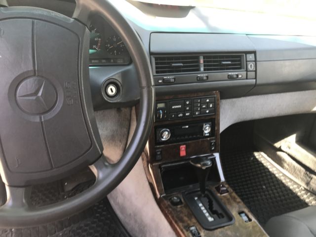 1991 WHITE Mercedes-Benz SL-Class