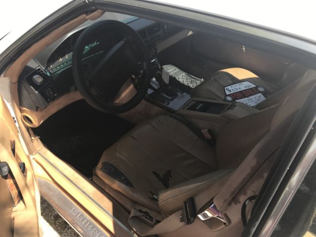 1991 WHITE Mercedes-Benz SL-Class