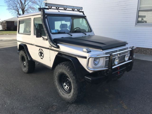 1991 White Mercedes-Benz G-Class
