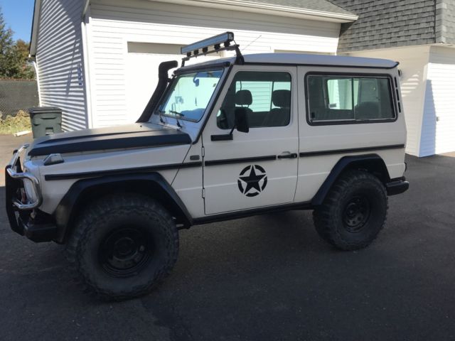 1991 White Mercedes-Benz G-Class