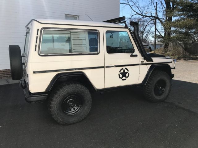 1991 White Mercedes-Benz G-Class