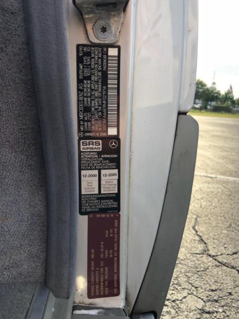 1991 Black Mercedes-Benz SL-Class Convertible