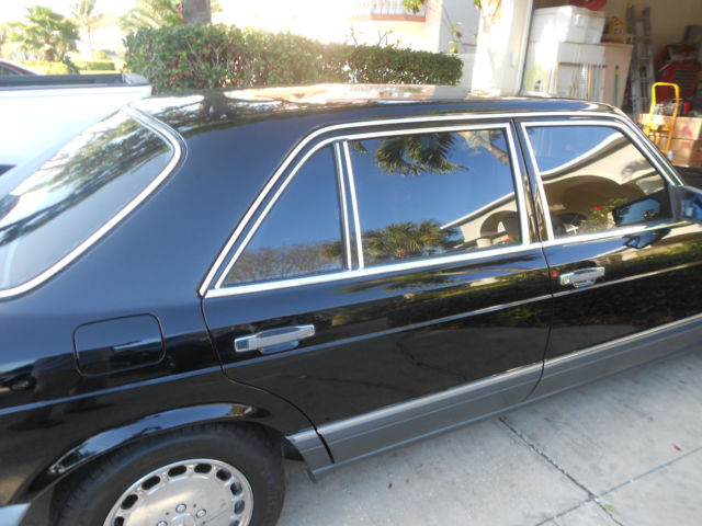 1991 Tan Mercedes-Benz SL-Class 4 door