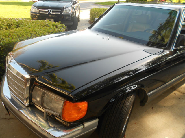 1991 Tan Mercedes-Benz SL-Class 4 door