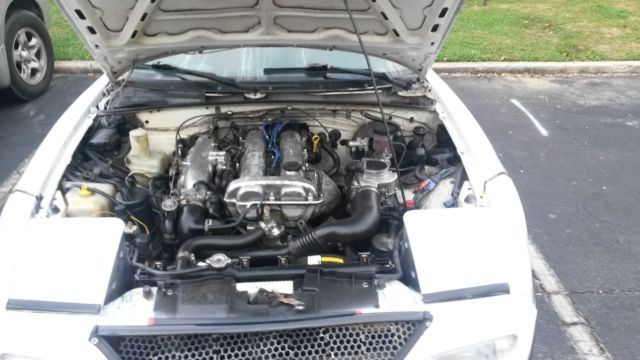 1991 White Mazda MX-5 Miata Convertible