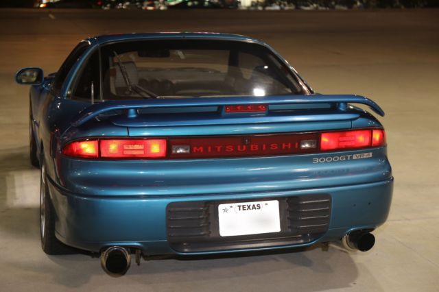 1991 Teal Mitsubishi 3000GT Coupe