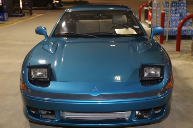 1991 Teal Mitsubishi 3000GT Coupe