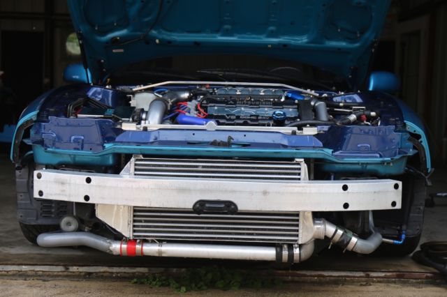 1991 Teal Mitsubishi 3000GT Coupe