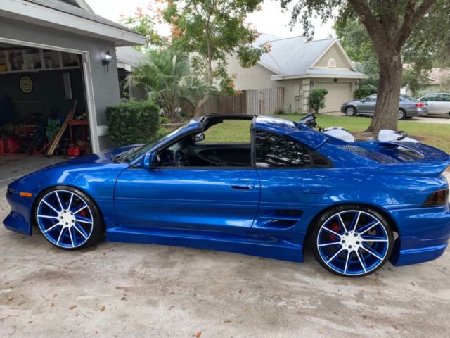 1991 Blue Toyota MR2