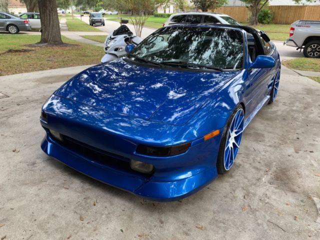 1991 Blue Toyota MR2