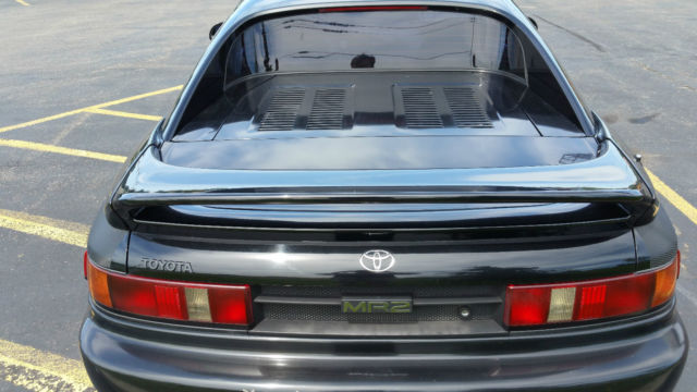 1991 Black Toyota MR2 Coupe