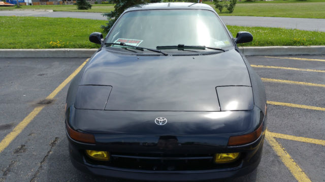 1991 Black Toyota MR2 Coupe