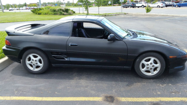 1991 Black Toyota MR2 Coupe