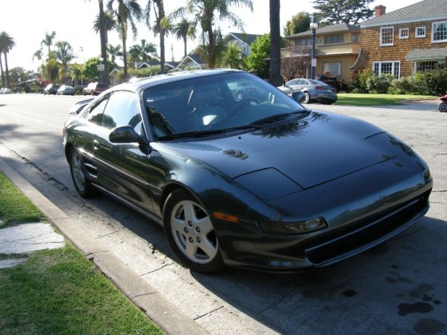 1991 Green Toyota MR2 Coupe