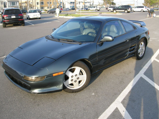 1991 Green Toyota MR2 Coupe