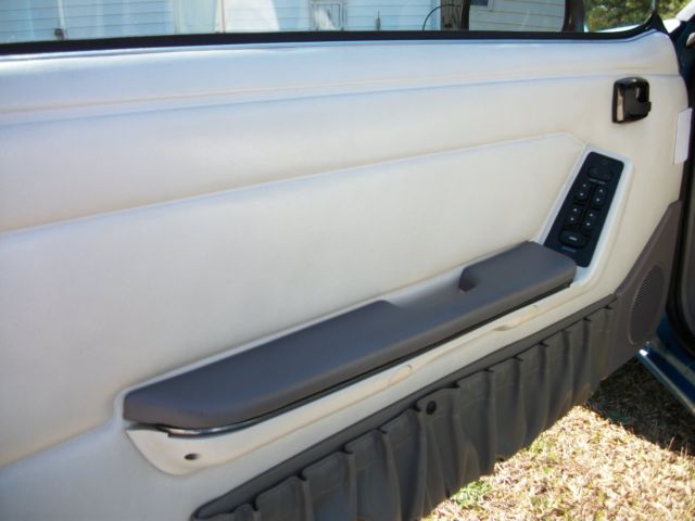 1991 Blue Ford Mustang Convertible